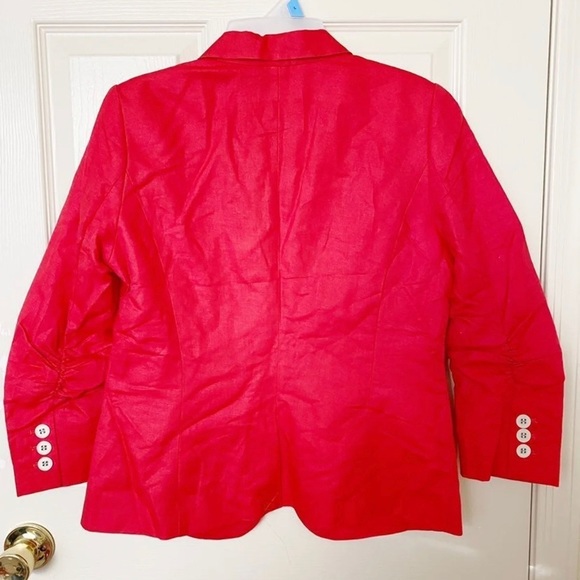 BNWT “THE LIMITED” red BLAZER size #L - Picture 8 of 8